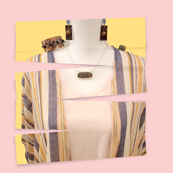 "Magical Rainbow" Sterling Silver Labradorite Necklace