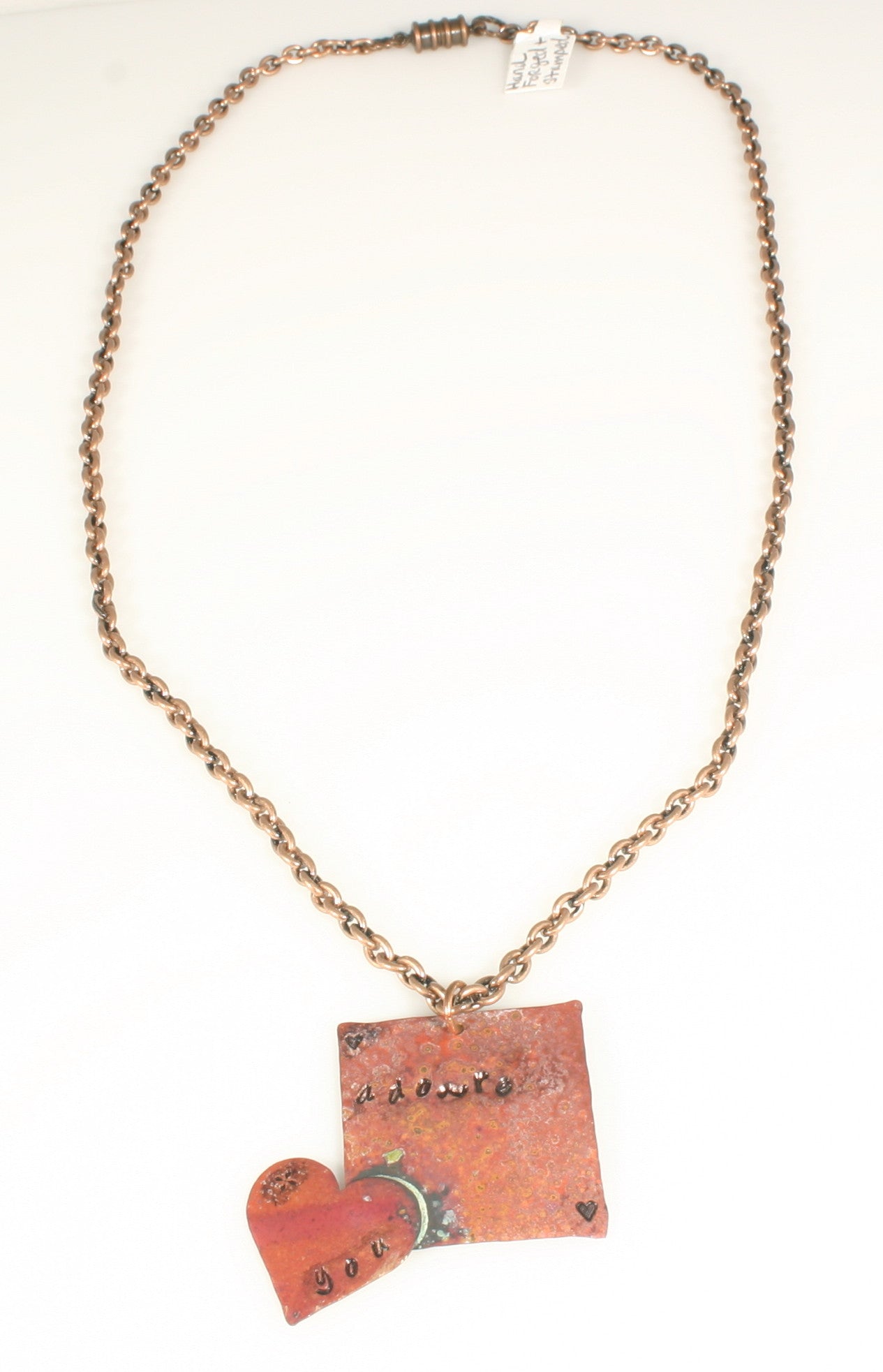 "Adore You" Copper Necklace