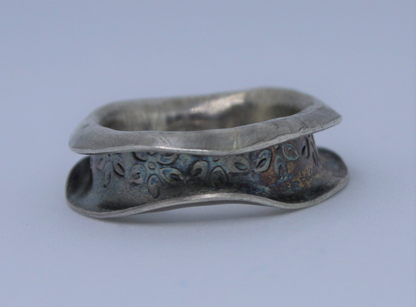 "Small Wave" Sterling Silver Ring