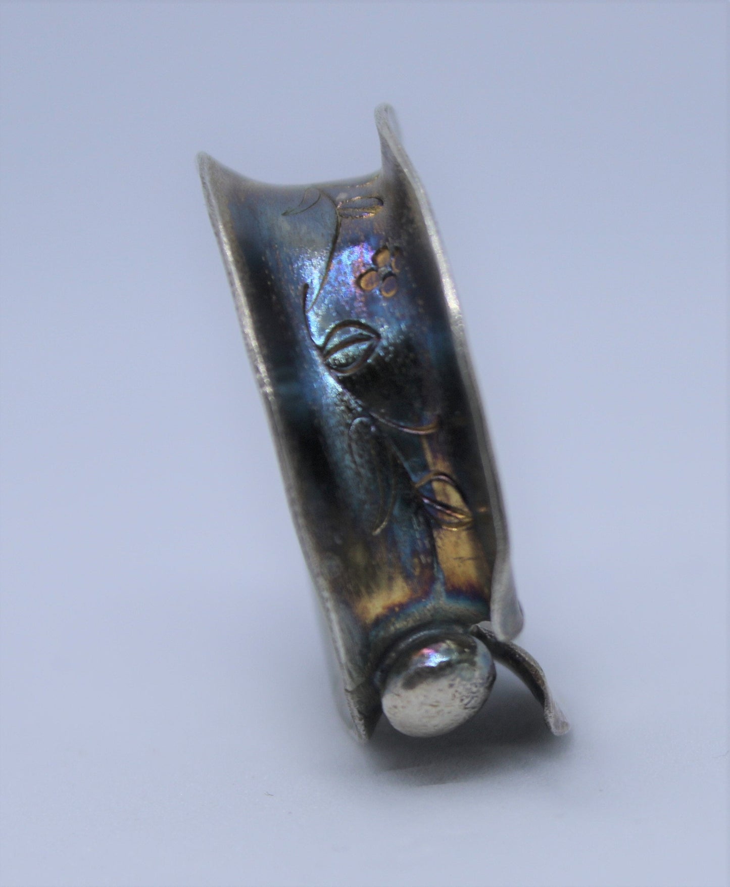 "Small Wave 2" Sterling Silver Ring