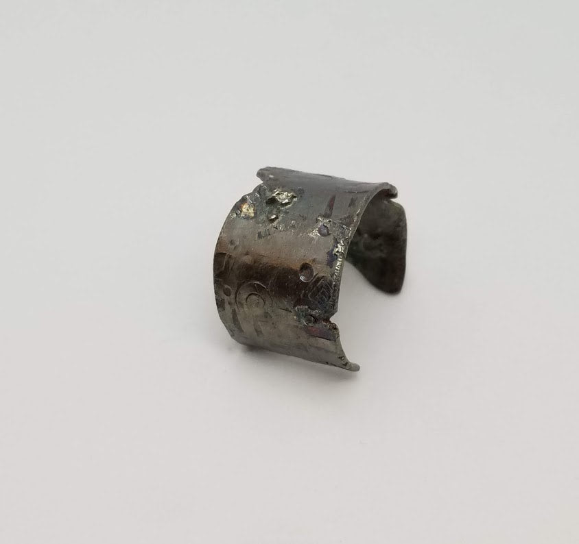 "50 Shades of Gray" Sterling Silver Ring