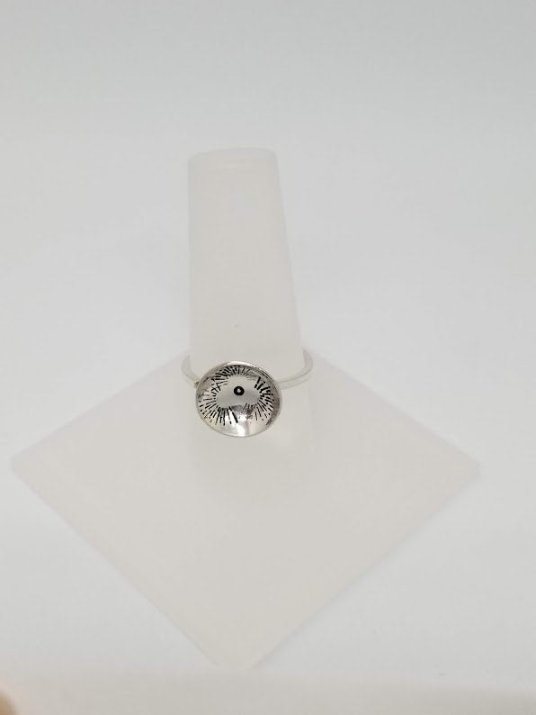 "Burst" Sterling Silver Ring