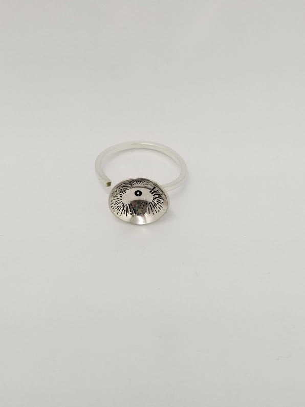 "Burst" Sterling Silver Ring
