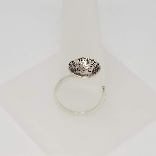 "I'm A Fan" Sterling Silver Ring
