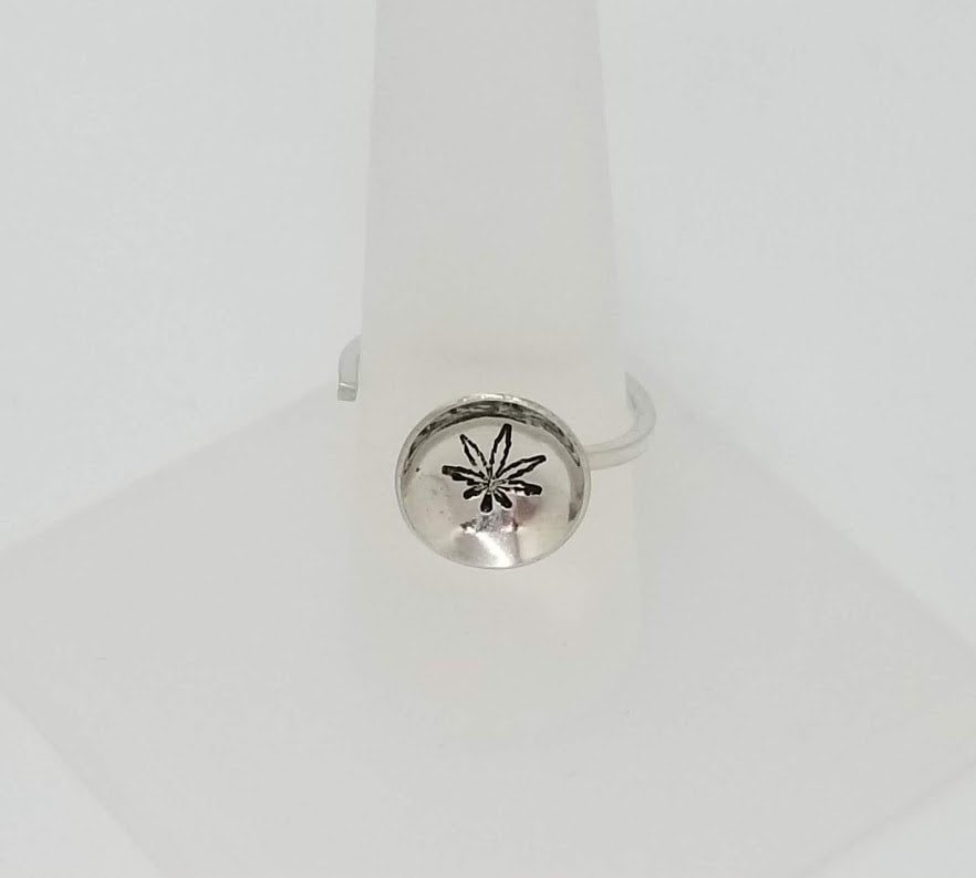 "Hemp-ed Up" Sterling Silver Ring