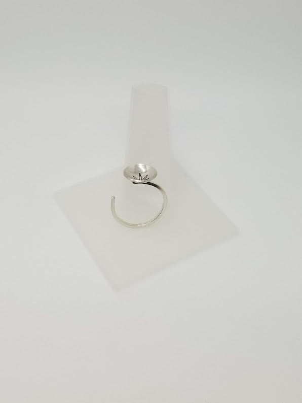 "Hemp-ed Up" Sterling Silver Ring