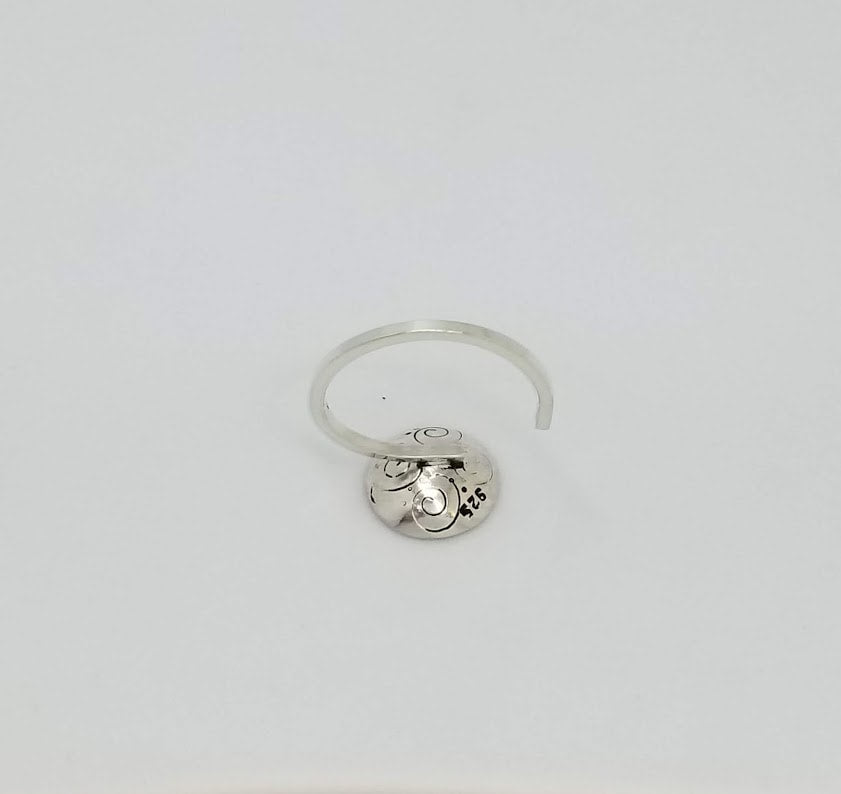 "Hemp-ed Up" Sterling Silver Ring
