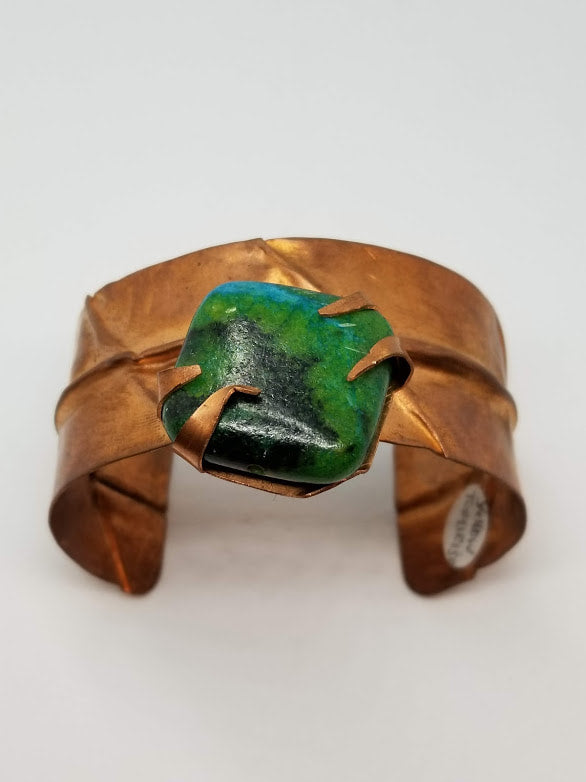"Island Waters" Copper Cuff Bracelet