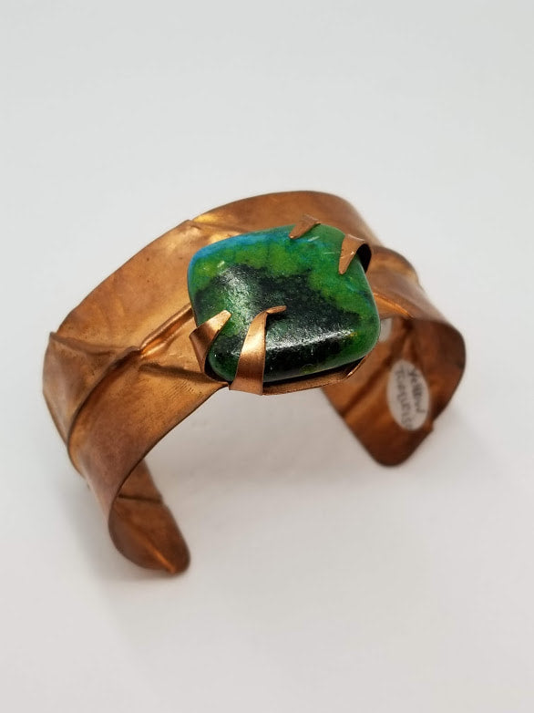 "Island Waters" Copper Cuff Bracelet