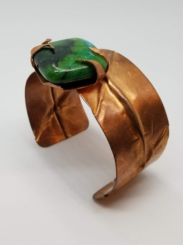 "Island Waters" Copper Cuff Bracelet