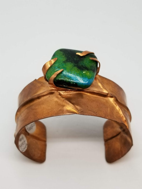 "Island Waters" Copper Cuff Bracelet