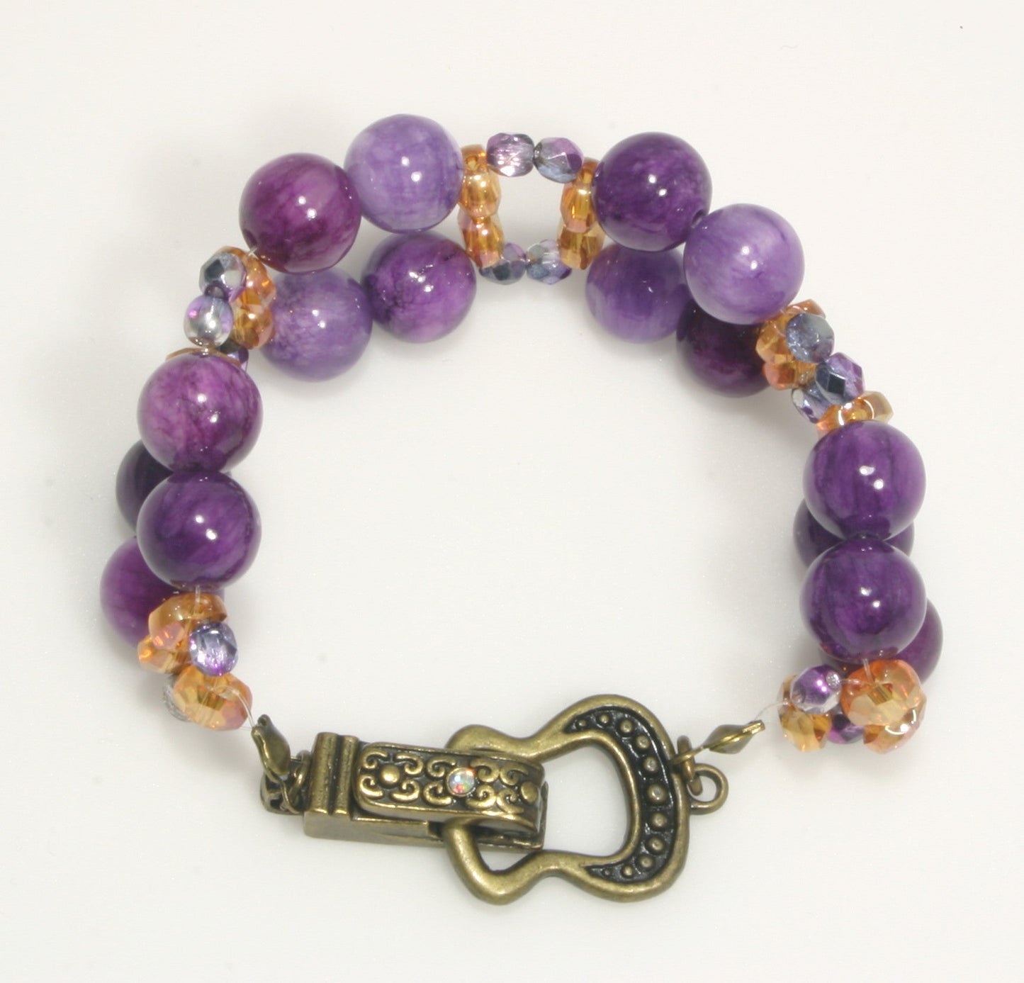 "Imperial Princess" Brass Bracelet