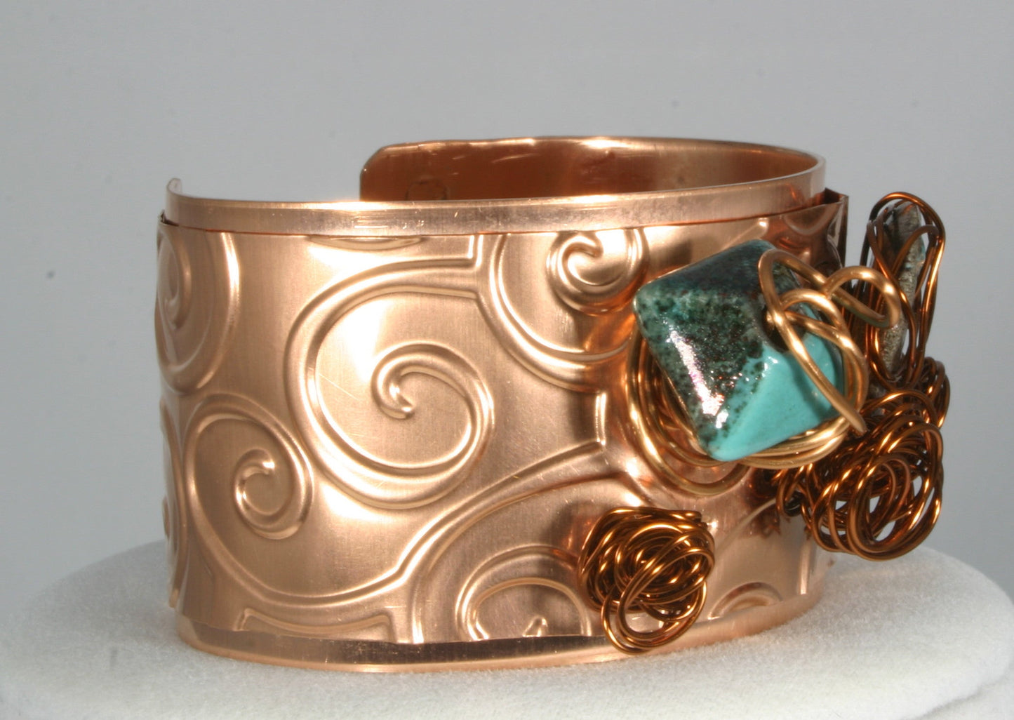 "Copper Madness" Copper Cuff Bracelet