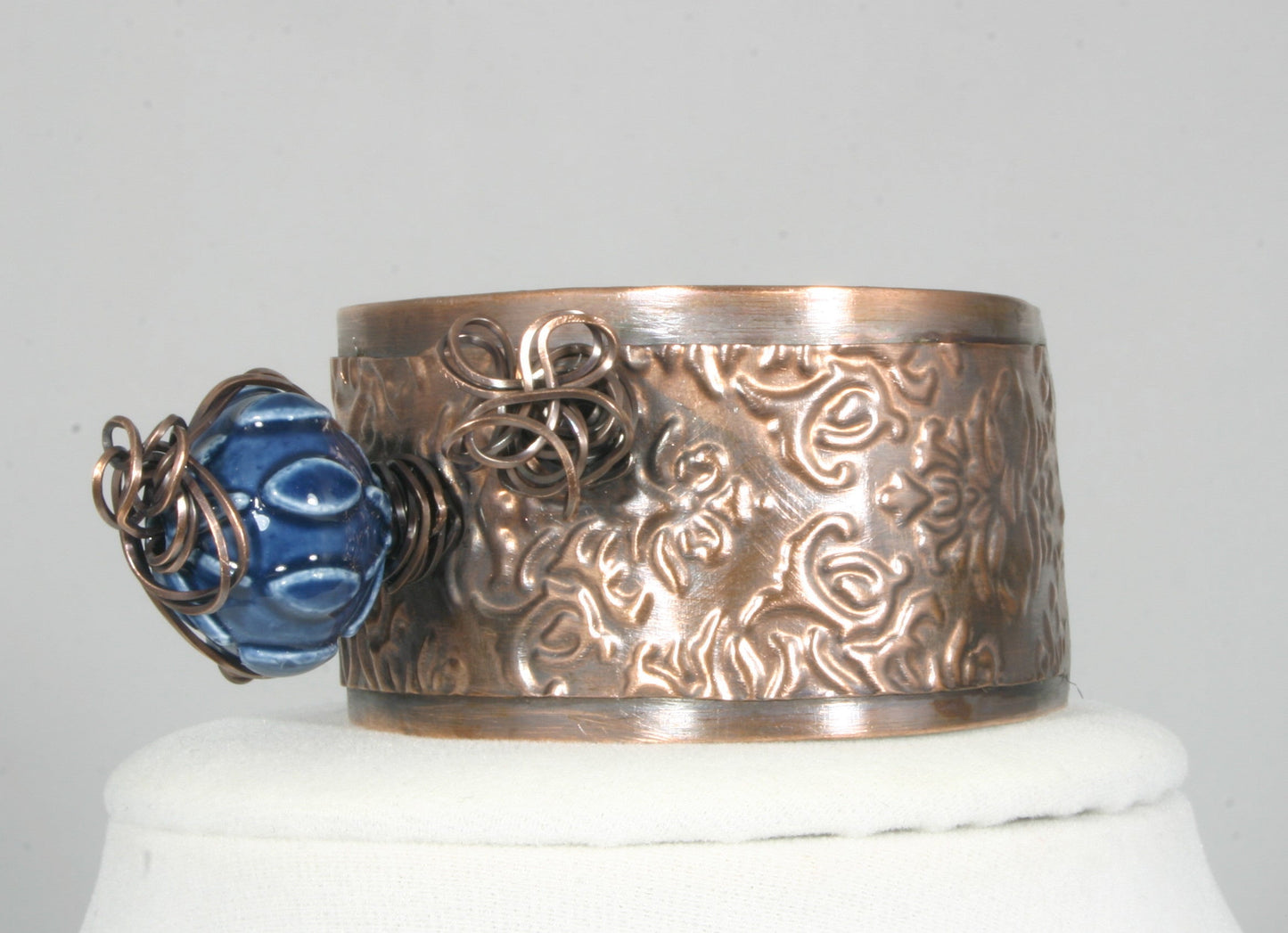 "You Had Me At Hello" Copper Cuff Bracelet