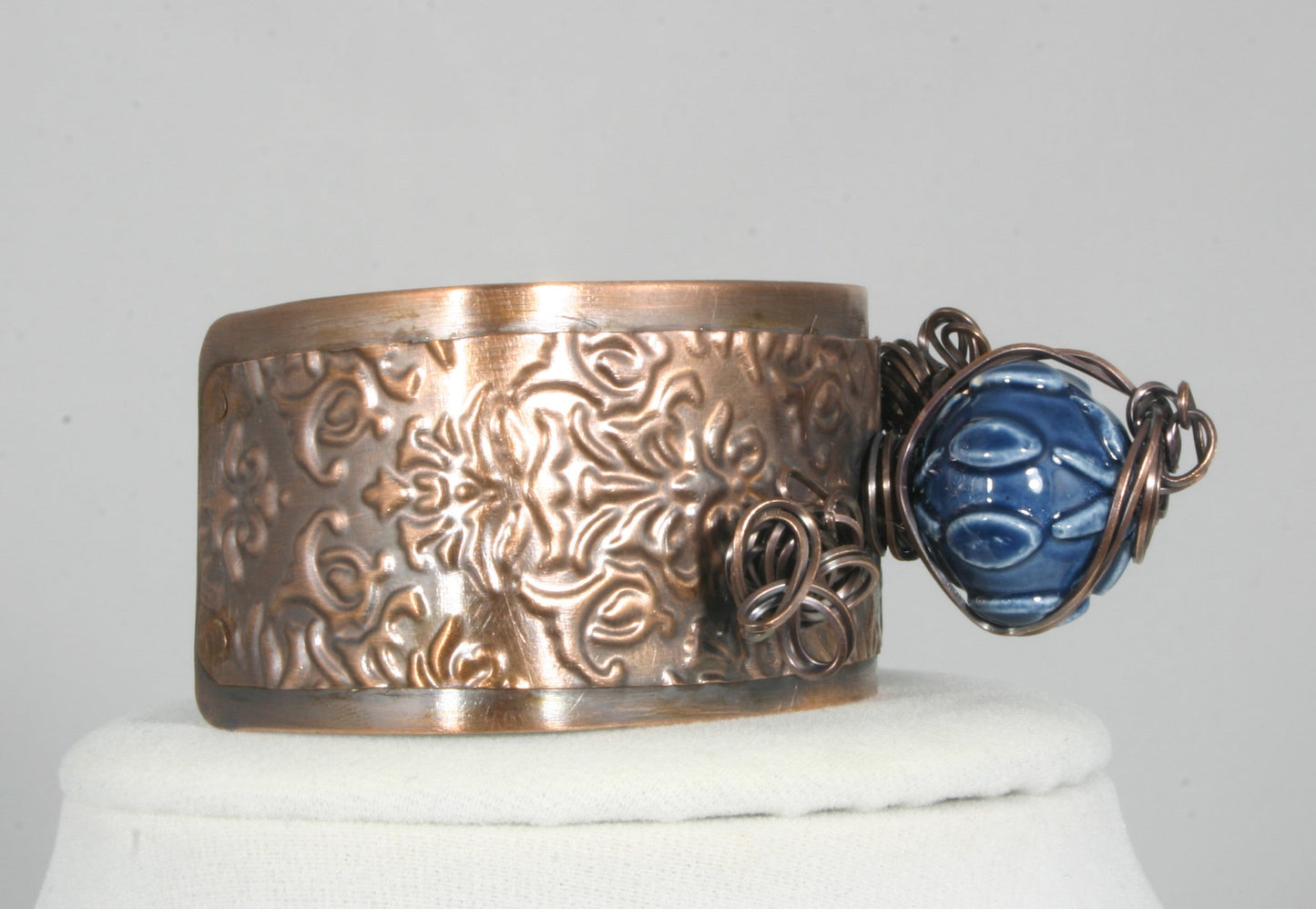 "You Had Me At Hello" Copper Cuff Bracelet