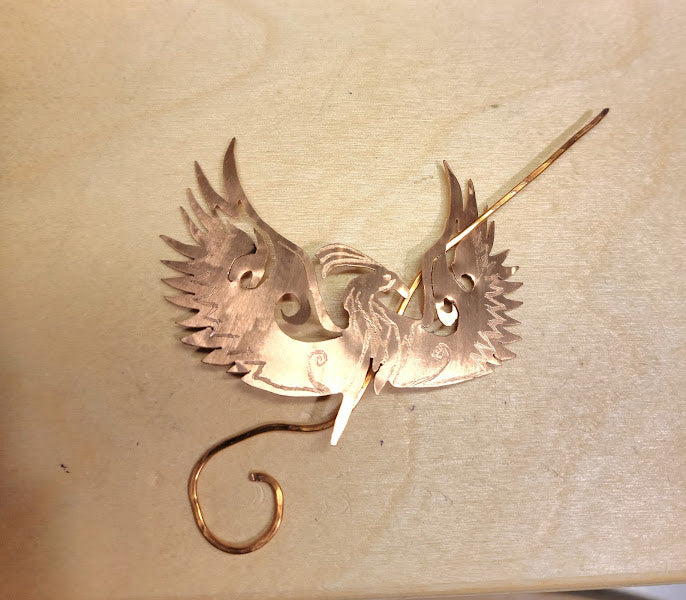Custom Firebird Necklace