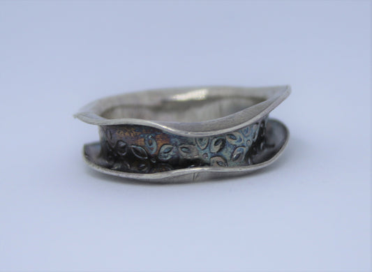"Small Wave" Sterling Silver Ring