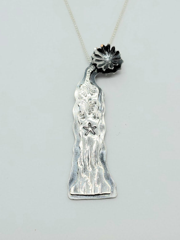 "Big Bang" Sterling Silver Firecracker Necklace