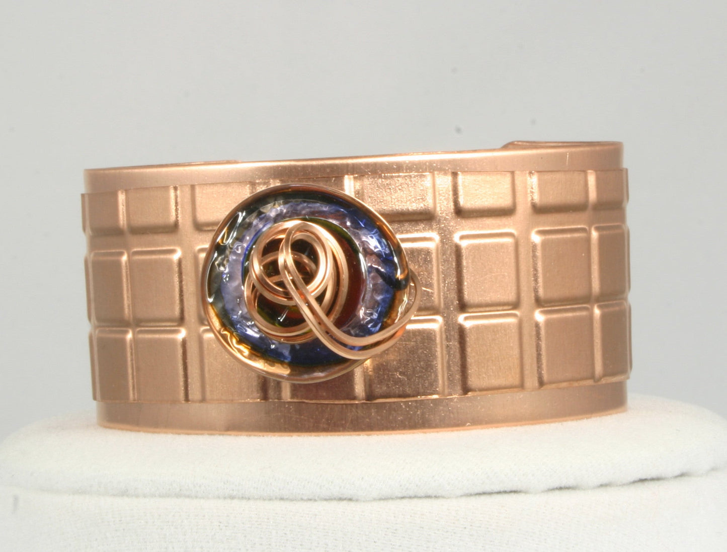 "Industrial Chic" Copper Cuff Bracelet