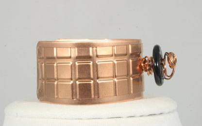 "Industrial Chic" Copper Cuff Bracelet