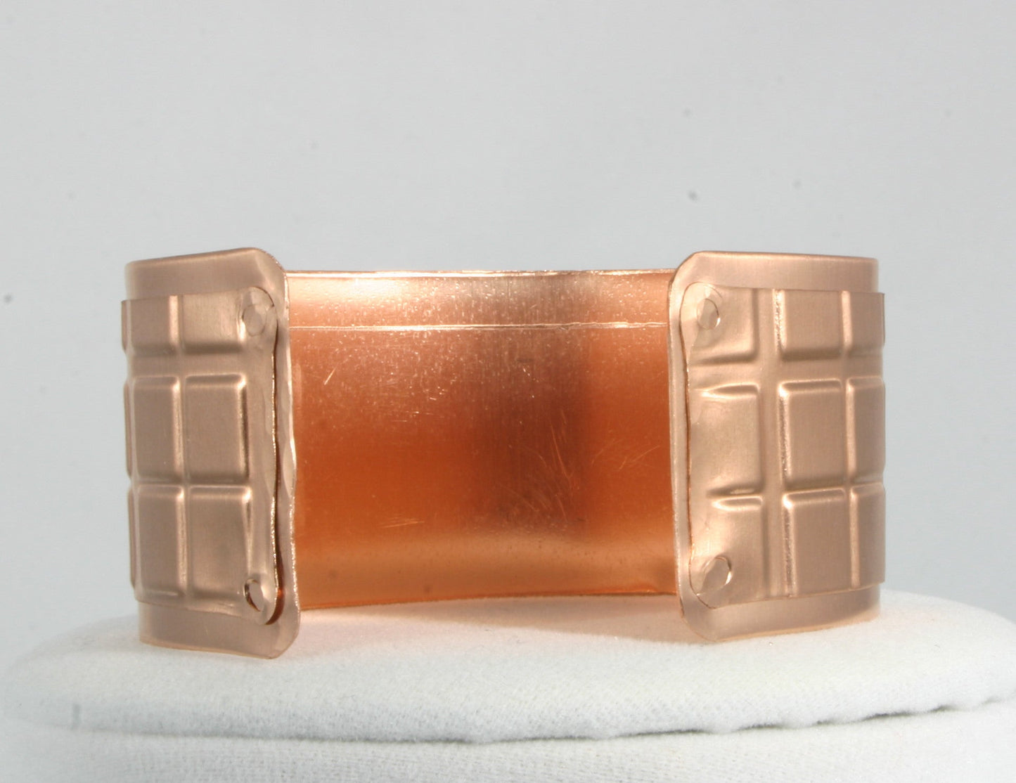 "Industrial Chic" Copper Cuff Bracelet